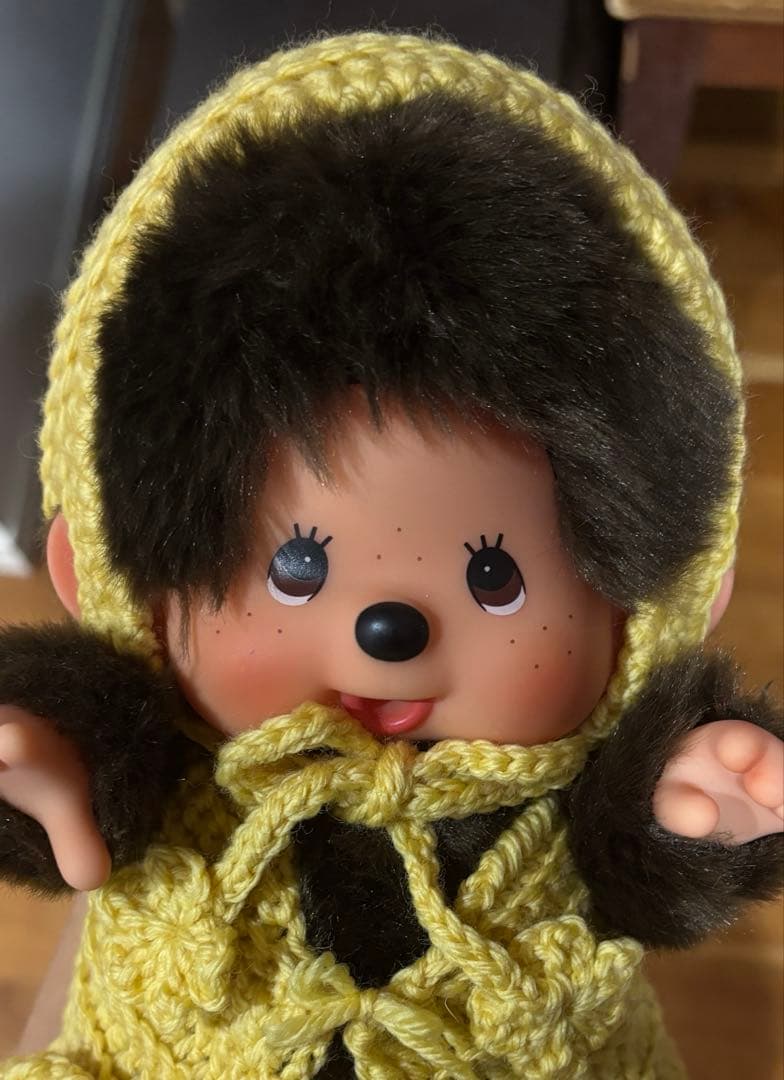 モンチッチ Mサイズ 帽子 編み物 - メルカリ