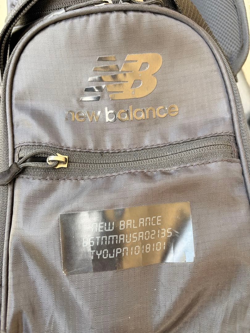 new balance キャディバッグ ブラック