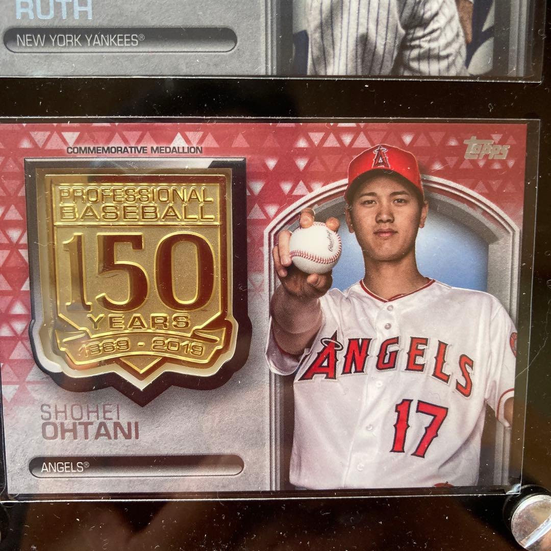 世界限定品】ベーブルース & 大谷翔平 150周年記念カード - メルカリ