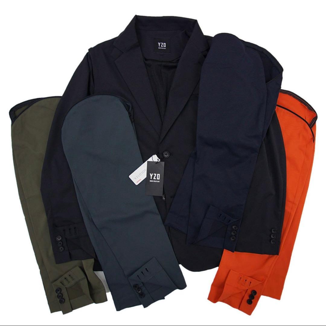 新品未使用タグ付き✨WWS ワークウェアスーツ　ストレッチ高機能ジャケット 黒M