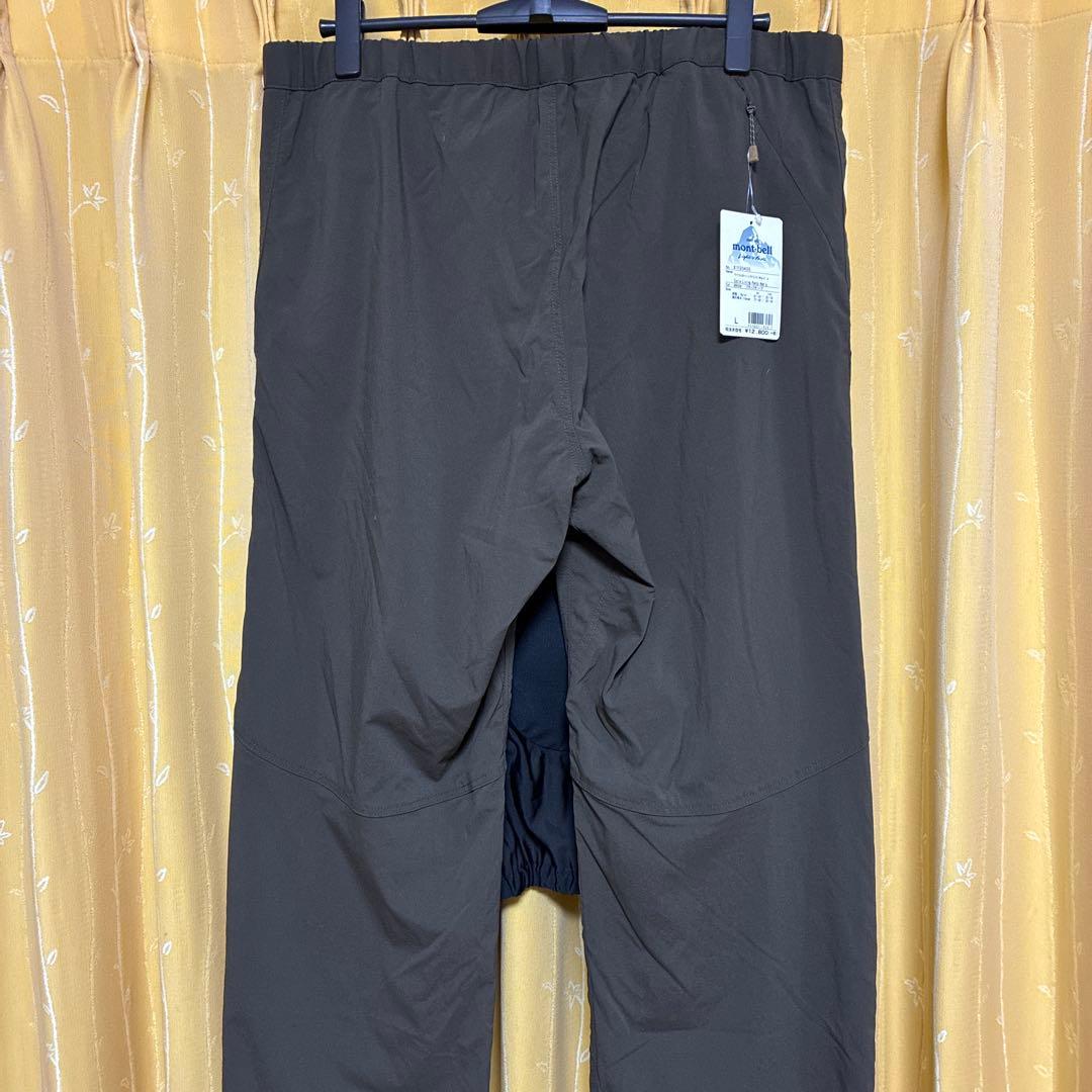 未使用 モンベル サイクルライニングパンツ Men's L ブラックオリーブ