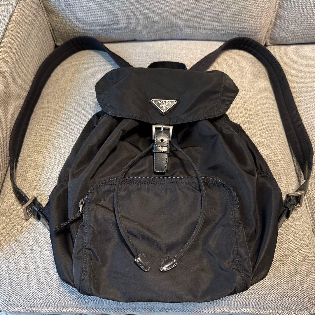 PRADA プラダ テスート ナイロン バックパック ブラック
