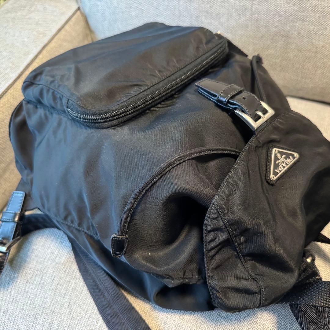 PRADA プラダ テスート ナイロン バックパック ブラック