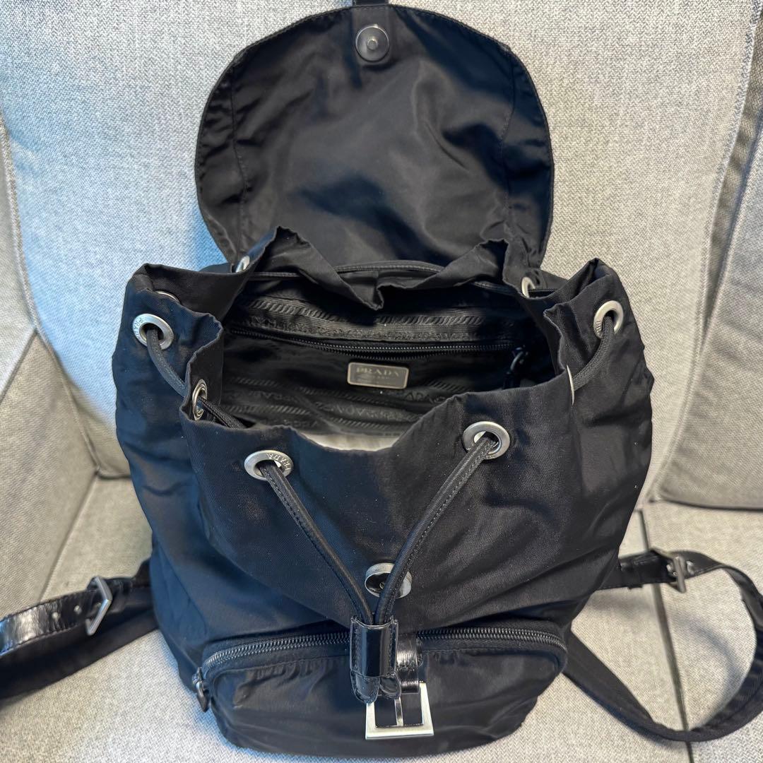 PRADA プラダ テスート ナイロン バックパック ブラック