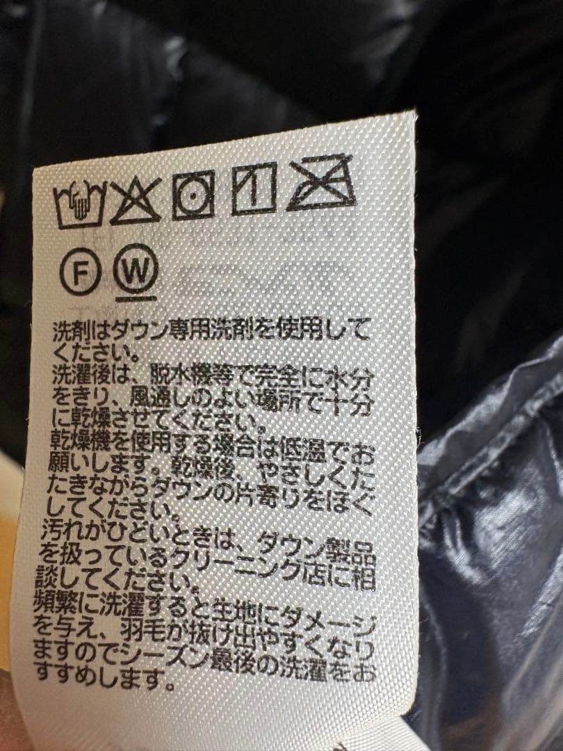 mont-bell ブラック メンズ　ダウンジャケット