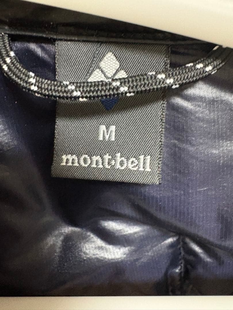 mont-bell ブラック メンズ　ダウンジャケット
