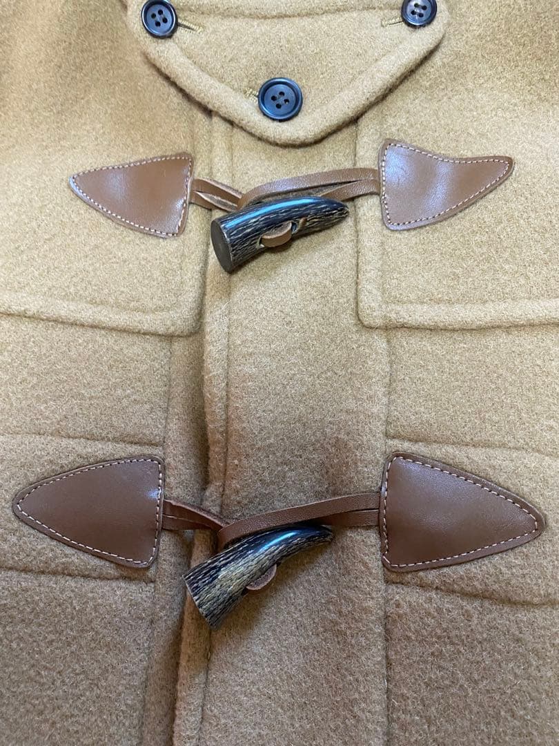 norio様専用極美品メンズヴァンヂャケットベージュ ウール ダッフルコート