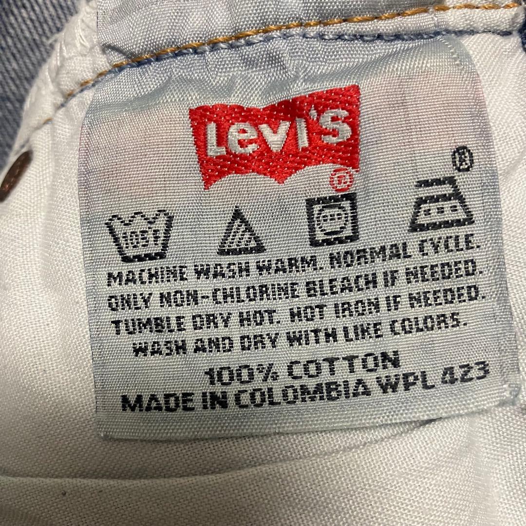 ●E444【US輸入】リーバイス501xx デニムパンツ ブルー系 【W38】