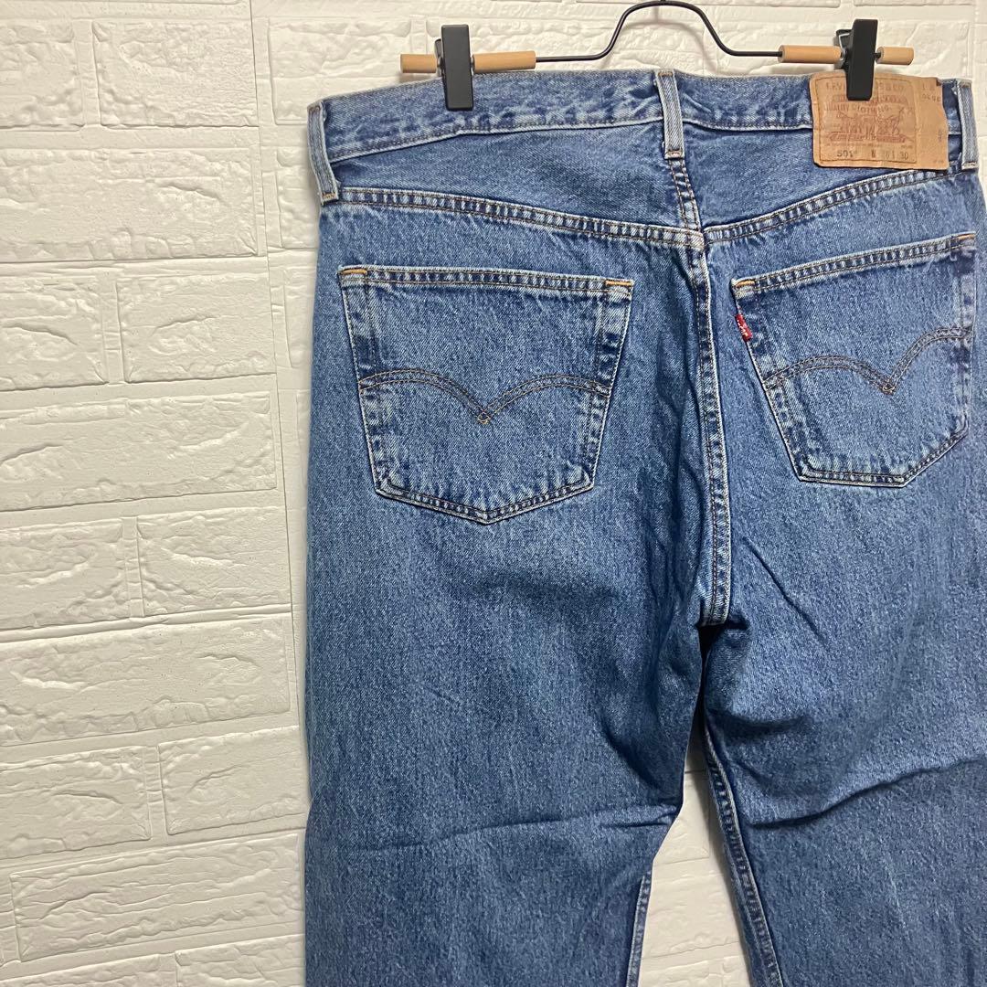 ●E444【US輸入】リーバイス501xx デニムパンツ ブルー系 【W38】