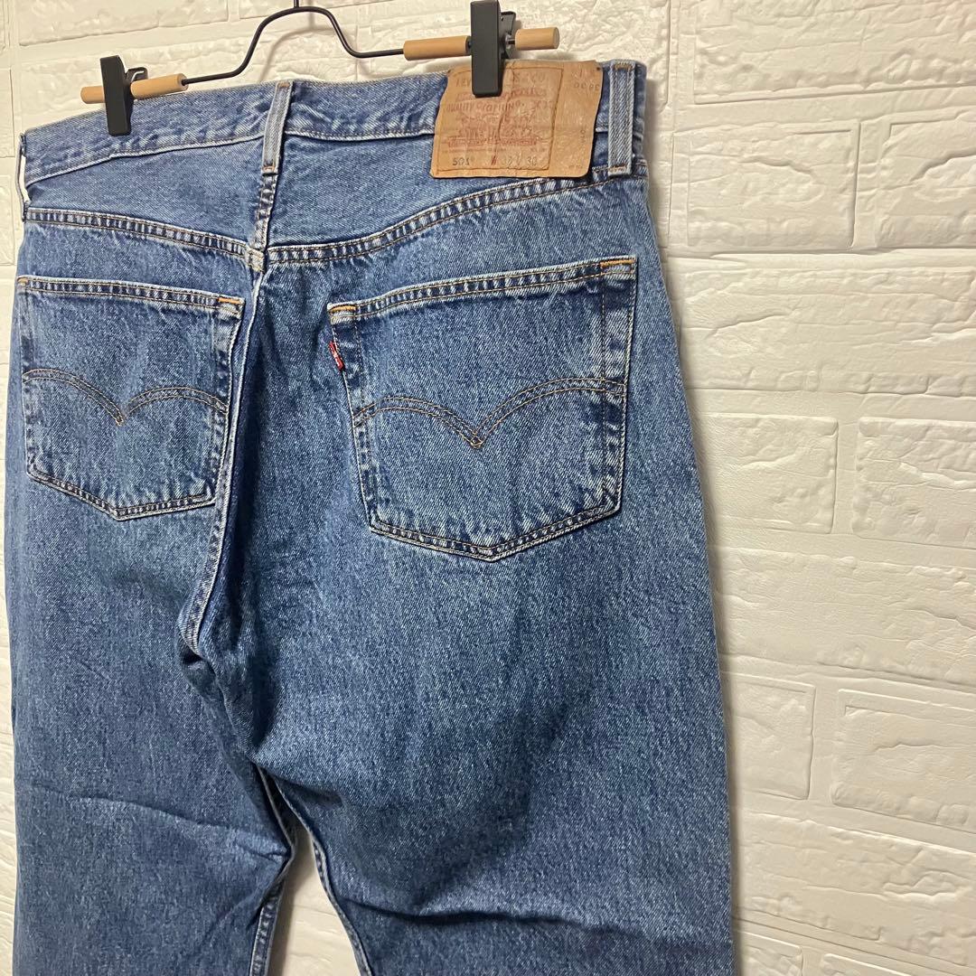 ●E444【US輸入】リーバイス501xx デニムパンツ ブルー系 【W38】
