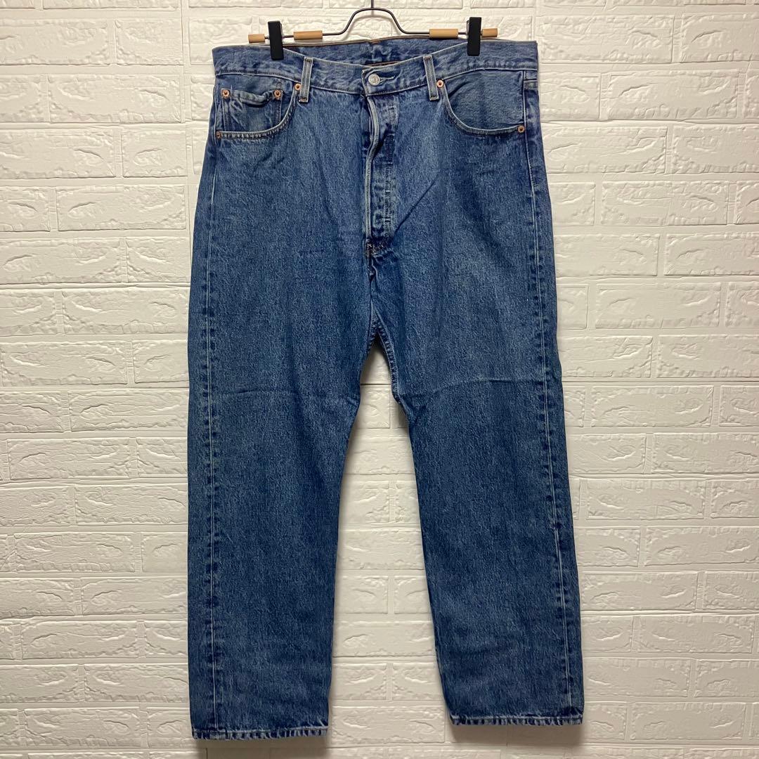 ●E444【US輸入】リーバイス501xx デニムパンツ ブルー系 【W38】