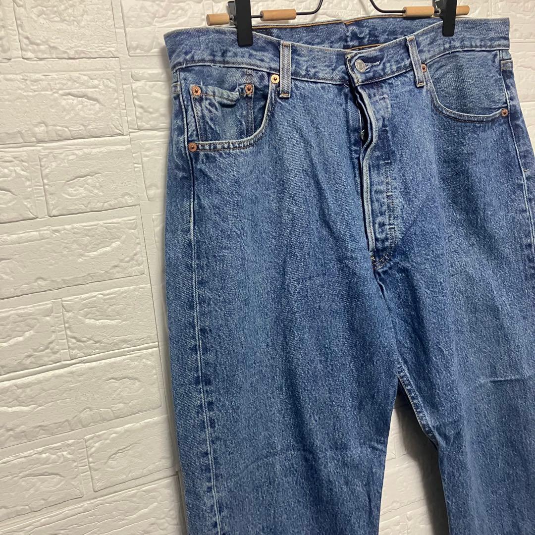 ●E444【US輸入】リーバイス501xx デニムパンツ ブルー系 【W38】