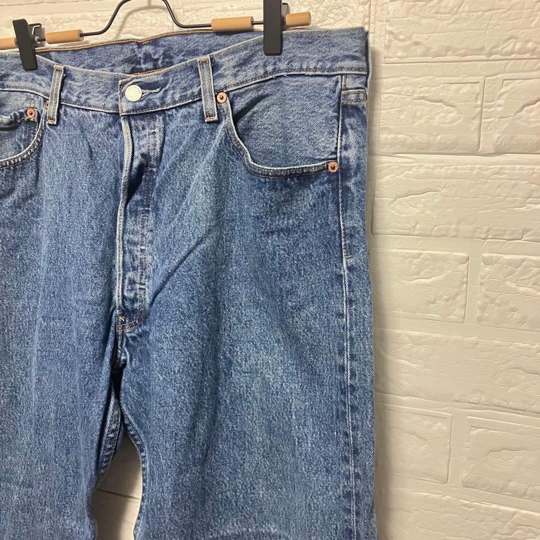 ●E444【US輸入】リーバイス501xx デニムパンツ ブルー系 【W38】