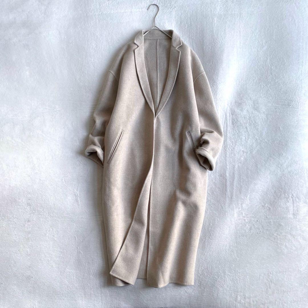 美品✨】Plage ハミルトンテーラードコート ダブルフェイス 抜け感 36