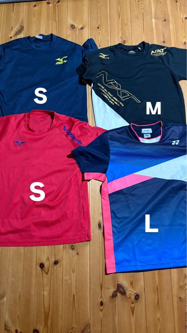 ソフトテニス引退品全34着