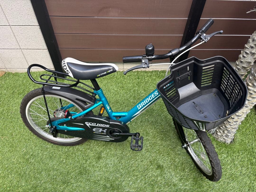 ブリヂストン エコキッズスポーツ 18インチ グリーン＆ブラック