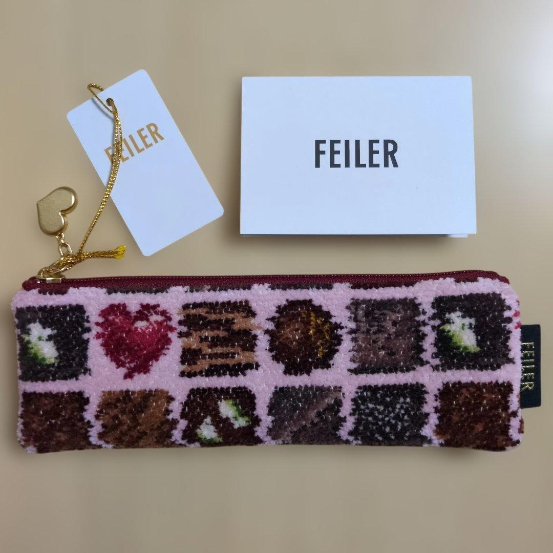 フェイラー コフレドゥショコラ ペンケース ピンク