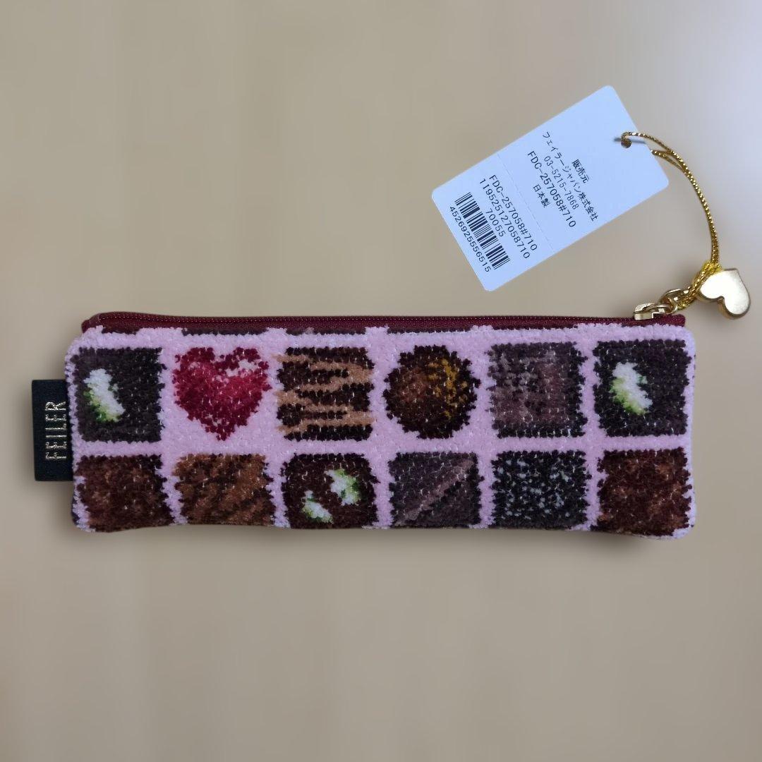 フェイラー コフレドゥショコラ ペンケース ピンク