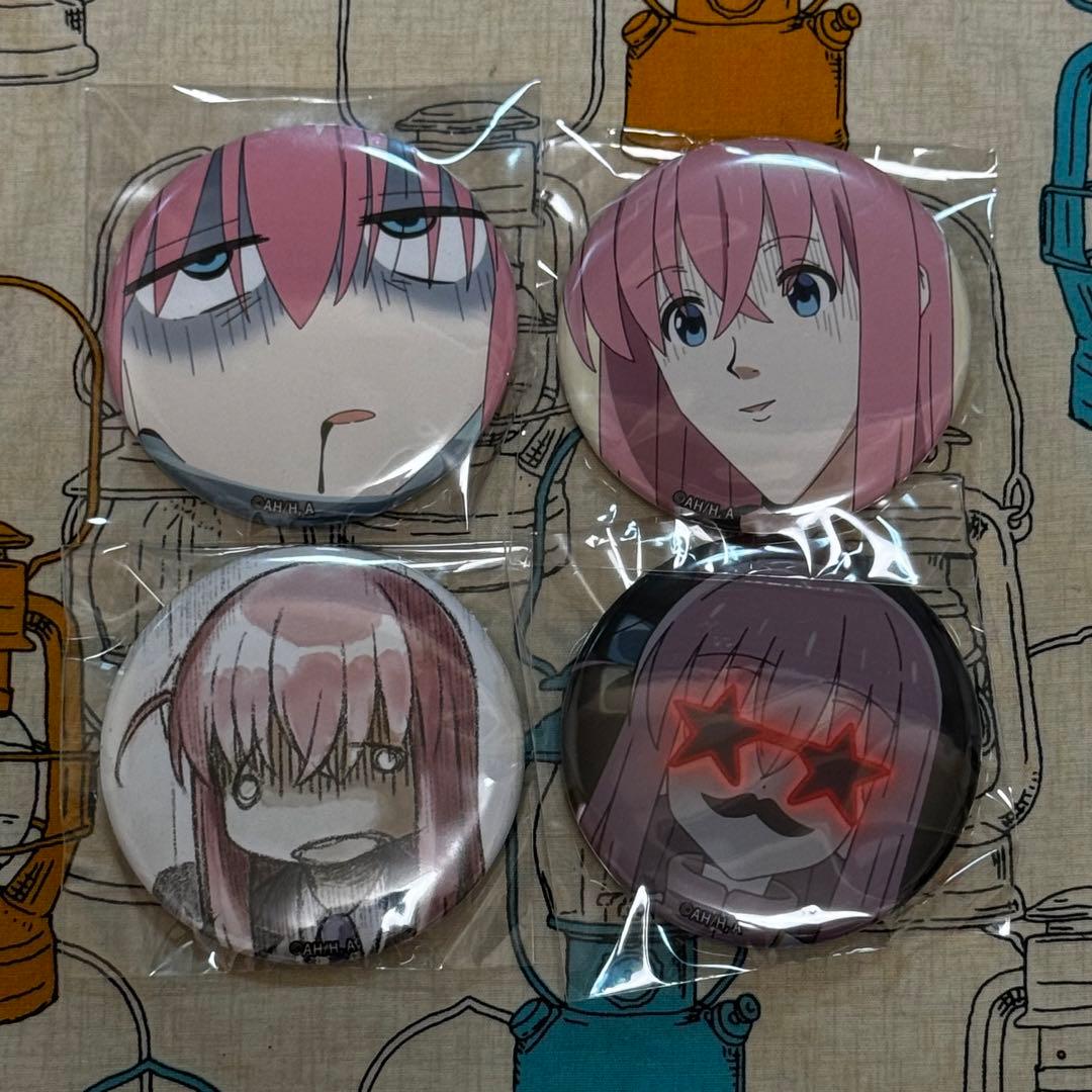 ぼっち・ざ・ろっく! 後藤ひとりの変顔缶バッジ - メルカリ