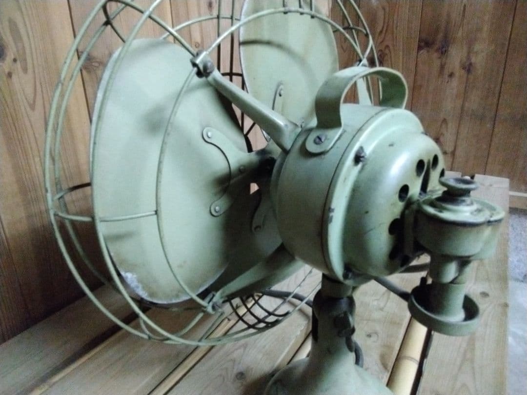 昭和レトロ　三菱扇風機