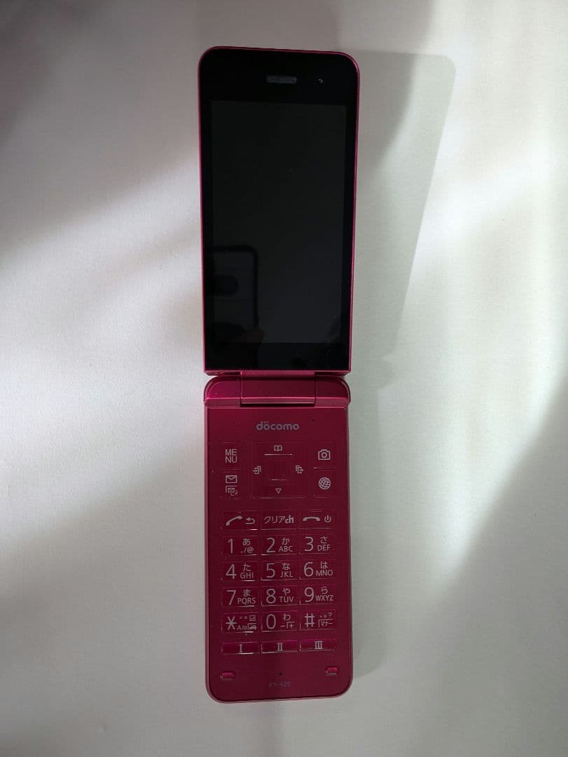 白ロム docomo DIGNO KY-42C (R) 本体 人気機種色