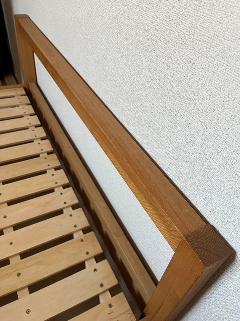 無印良品　ベッドフレーム　セミダブル