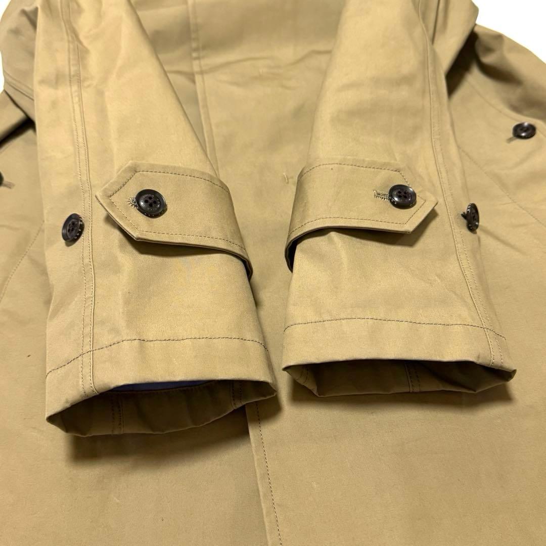 nanamica ナナミカ ゴアテックス ステンカラーコート ベージュ 比翼 M