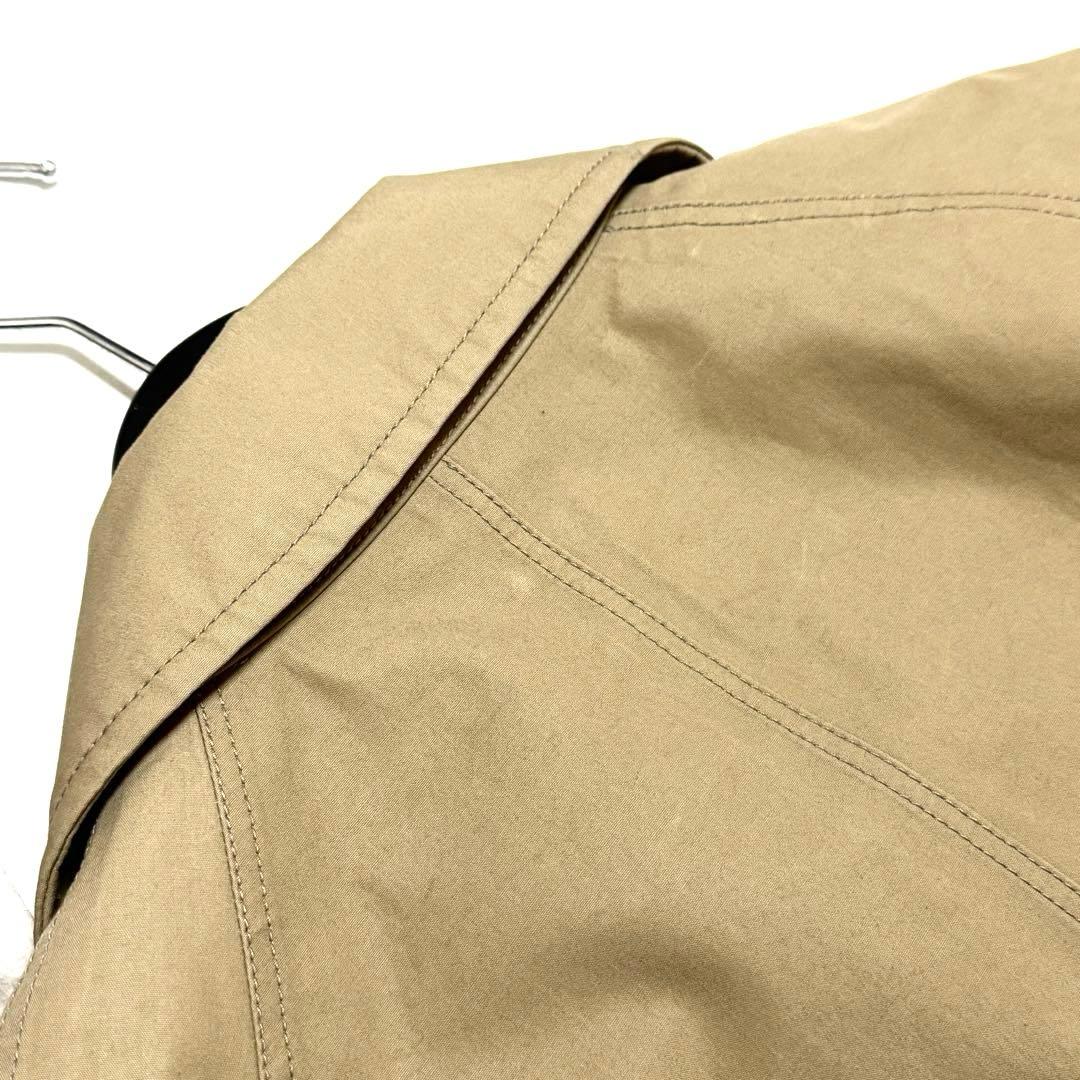 nanamica ナナミカ ゴアテックス ステンカラーコート ベージュ 比翼 M