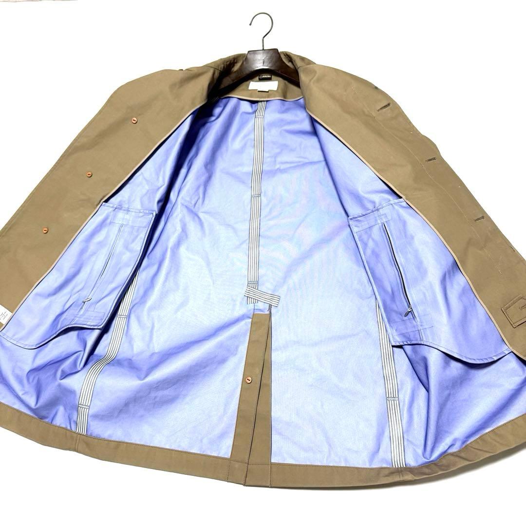 nanamica ナナミカ ゴアテックス ステンカラーコート ベージュ 比翼 M