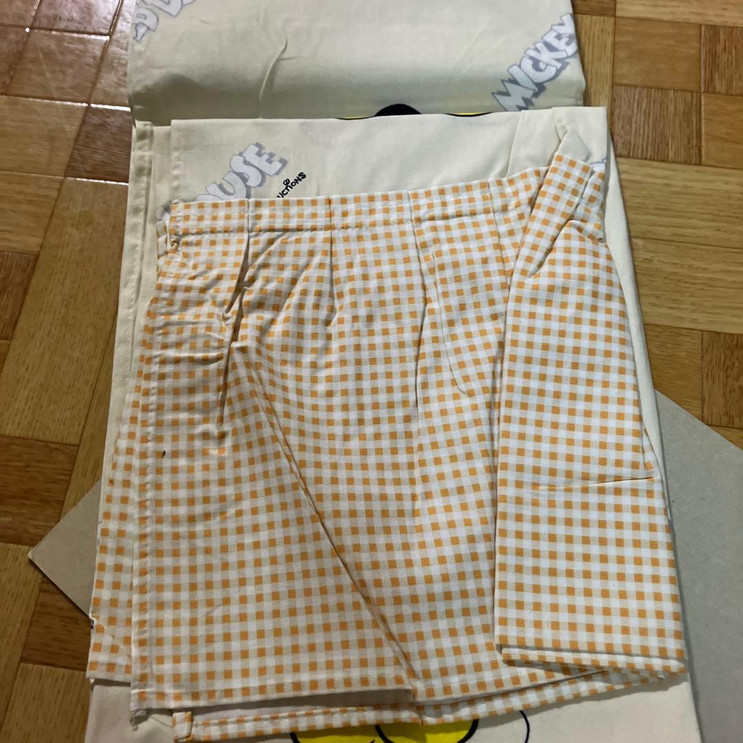 ディズニー　ミッキーマウス　カーテンレトロ　ディズニーレトロ　縦180 横103