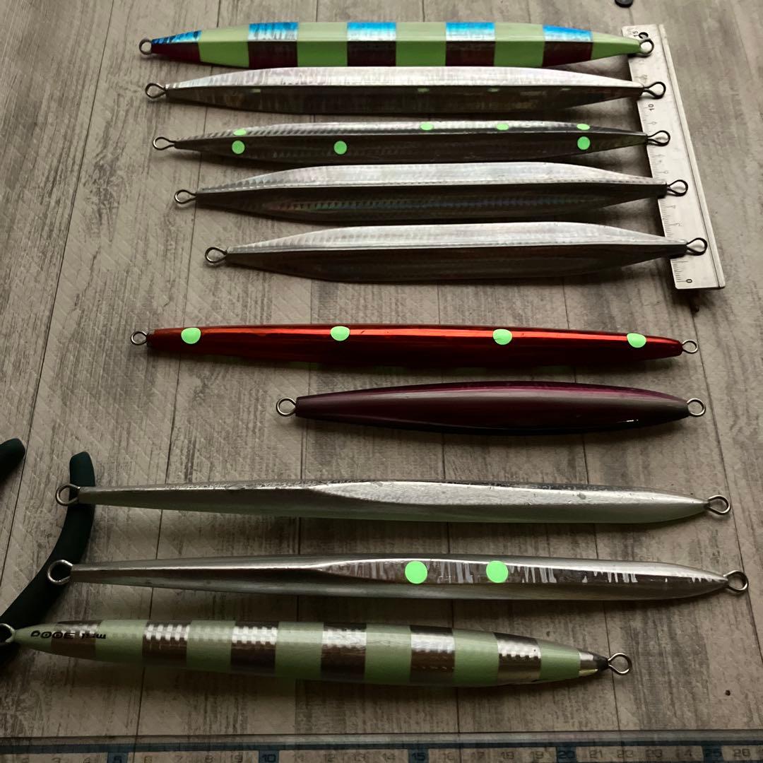 ボ*ン様 300g メタルジグ 10本　ブルータイドオーシャン、シーフロアC.シ