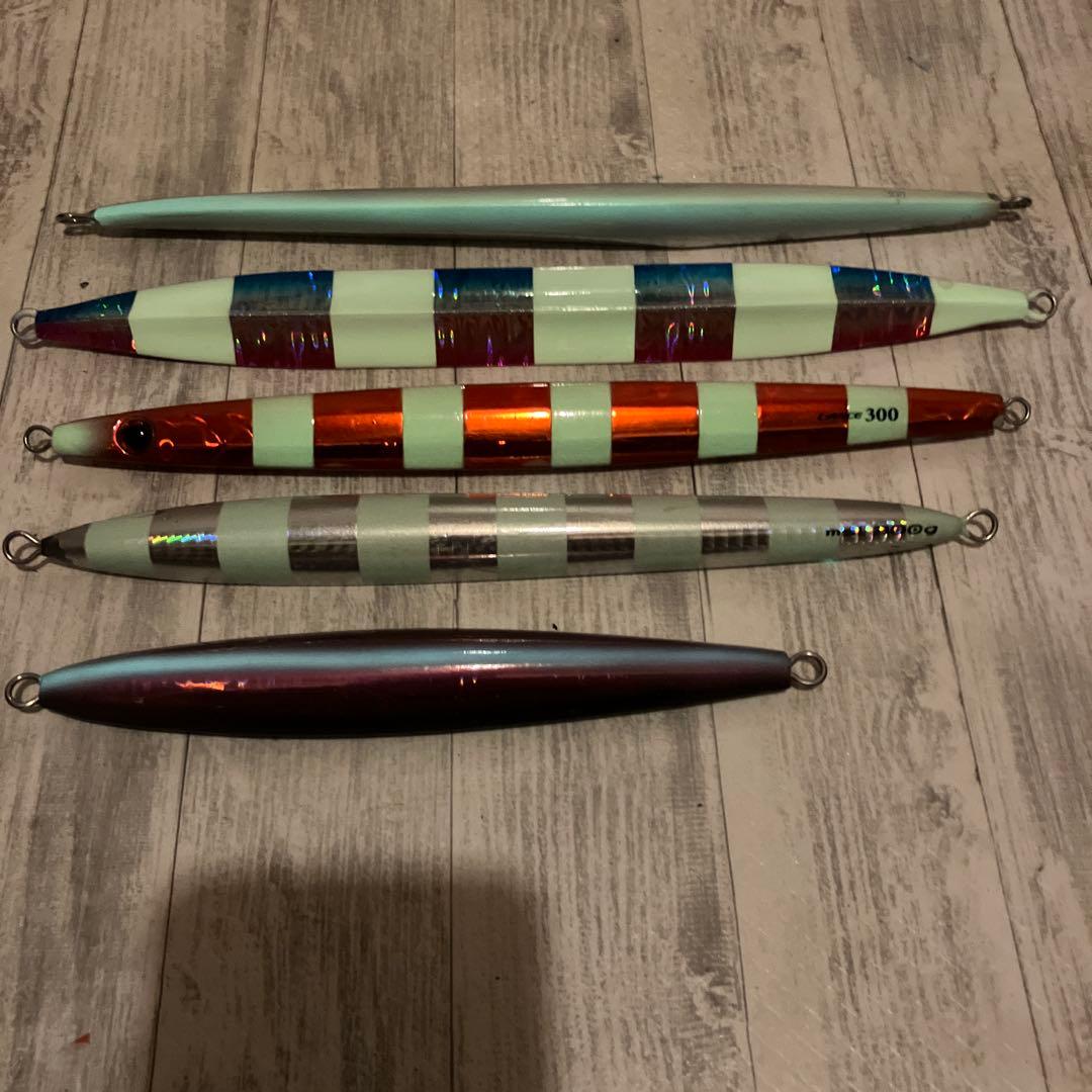 ボ*ン様 300g メタルジグ 10本　ブルータイドオーシャン、シーフロアC.シ