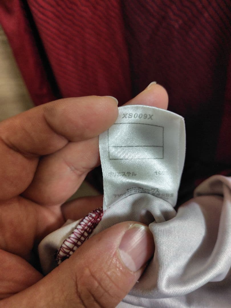 アシックス ヴィッセル神戸 イニエスタ Lサイズ 赤シャツ 8番