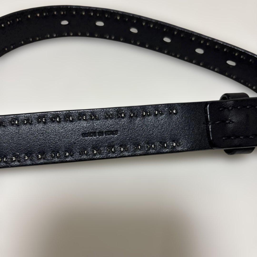 J&M DAVIDSON スタッズベルト　ブラック