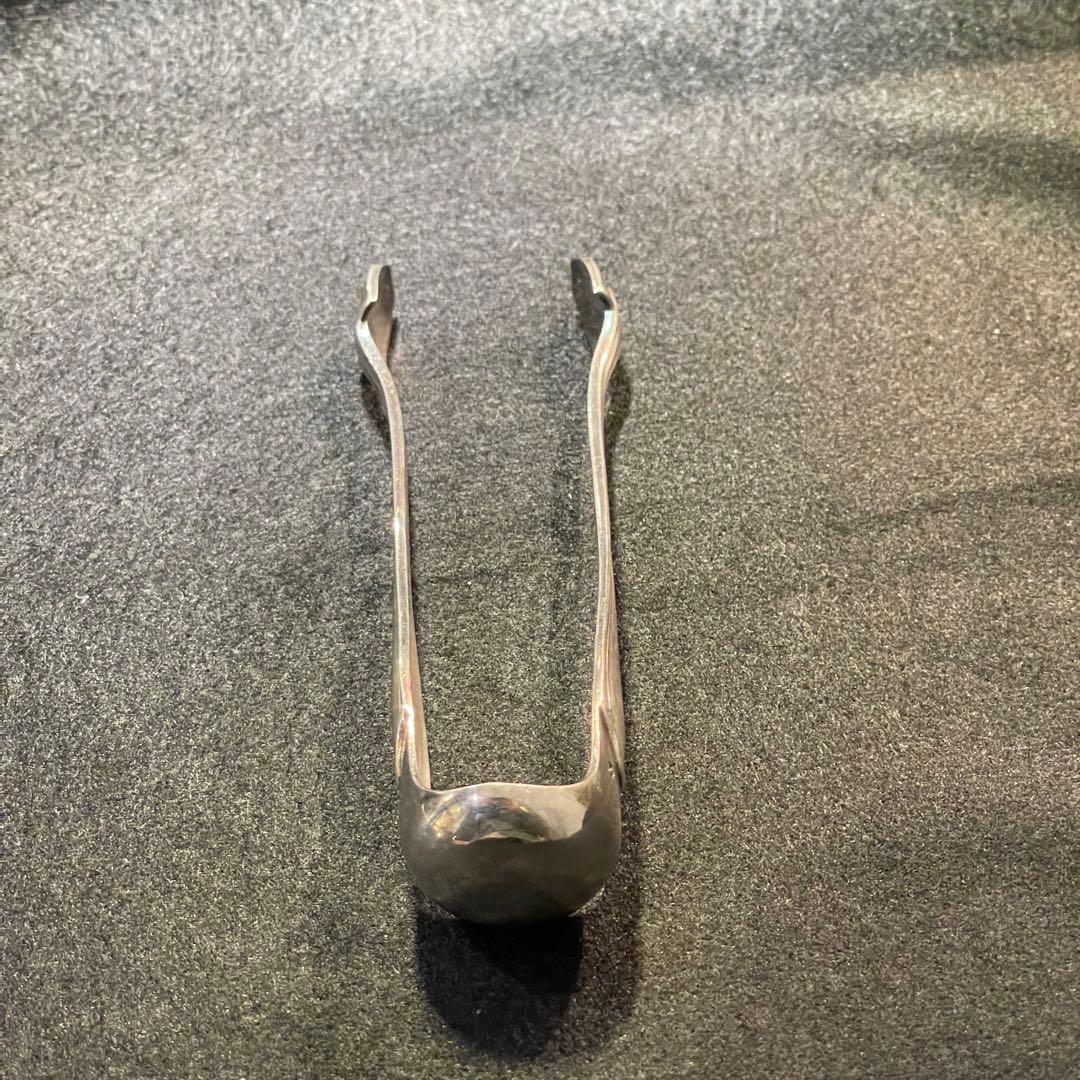 シルバー トング 刻印あり レトロ デンマーク製 12cm