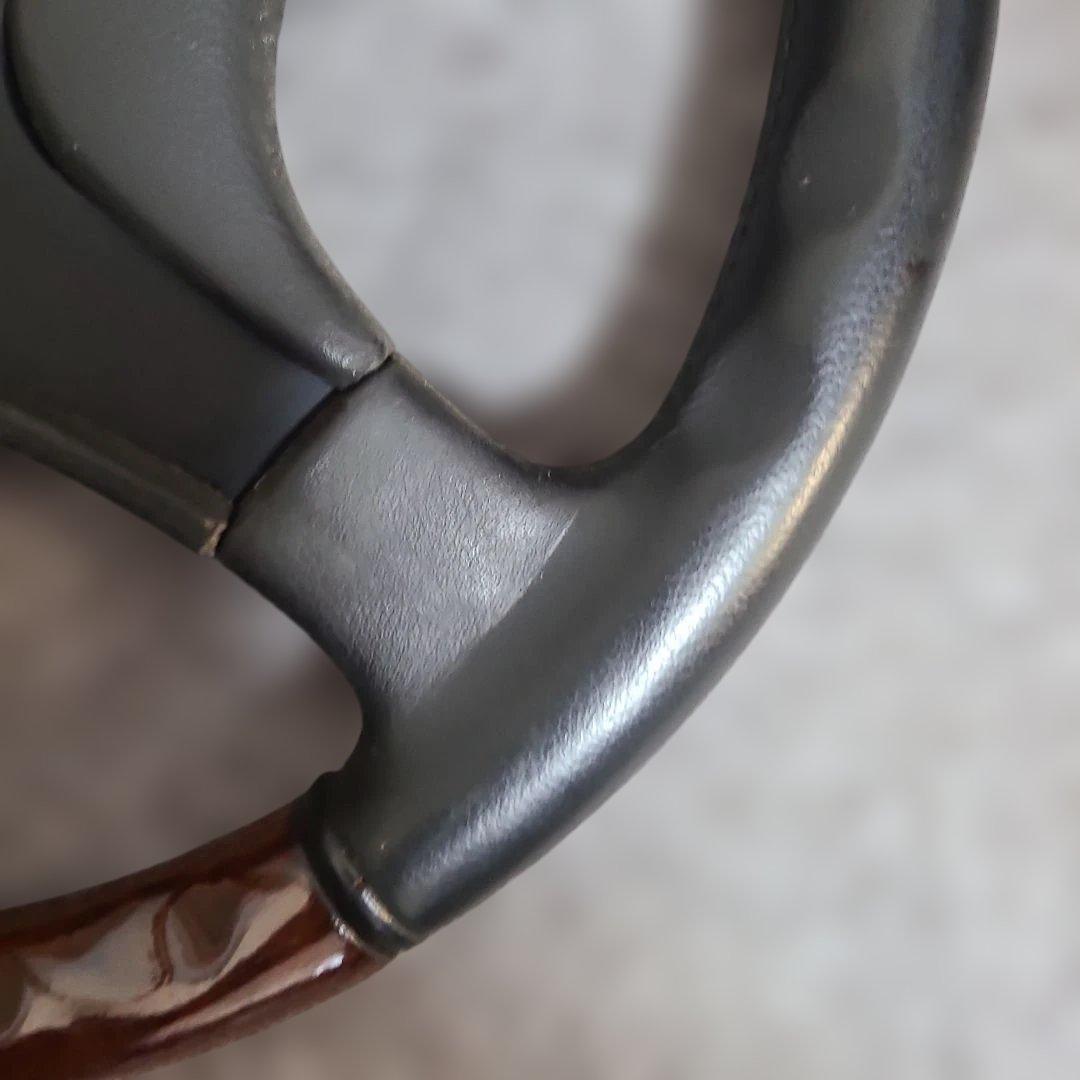 ⭐美品　モモ　ウッドコンビステアリング　約36cm⭐