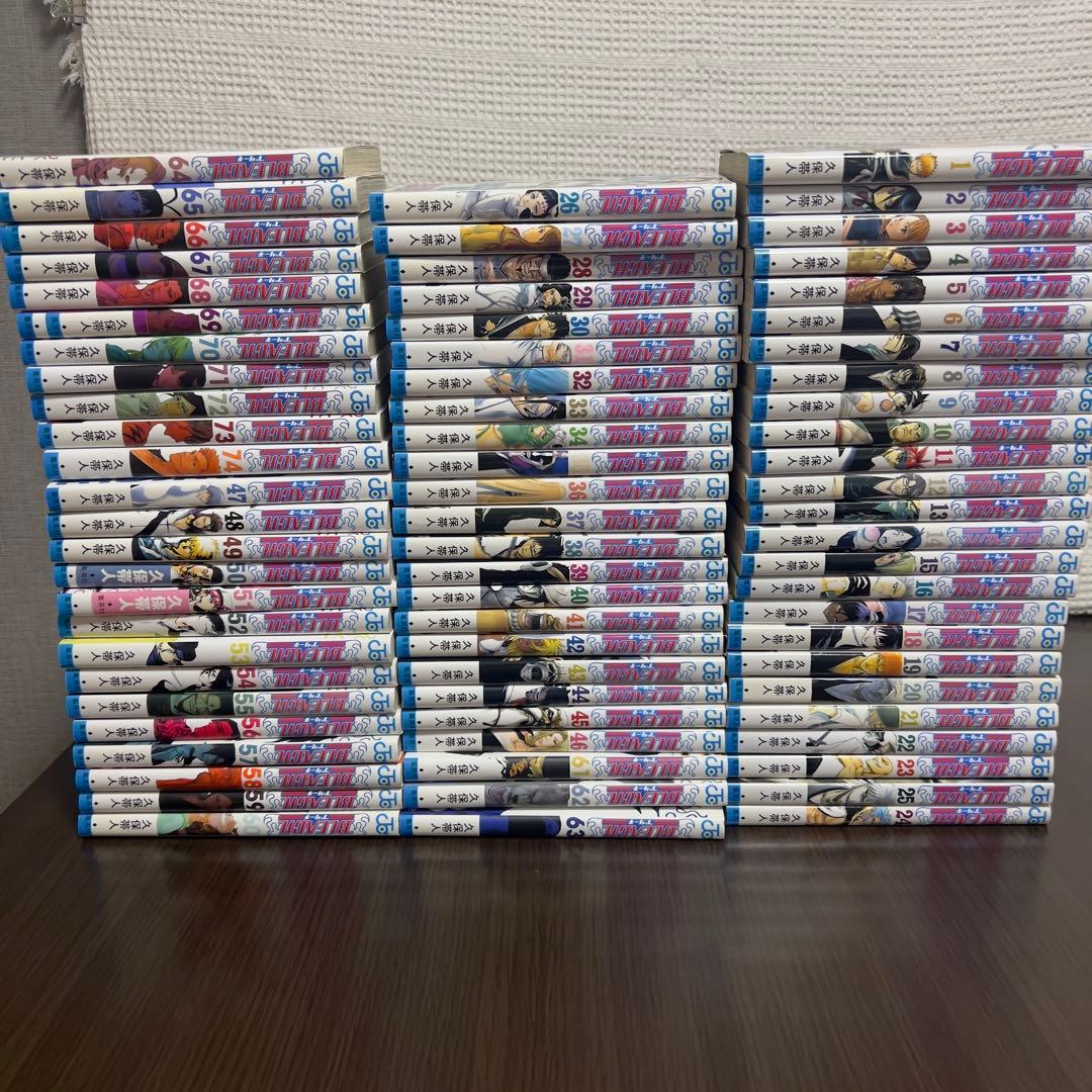 魂を刈る物語を、最初から】BLEACH 全74巻 完結セット｜久保帯