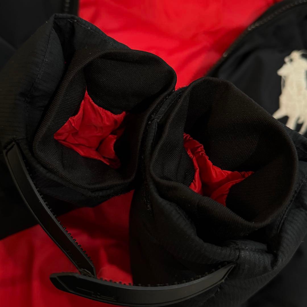 ポロラルフローレン　ダウンジャケット　ビッグポニー　肉厚　現行タグ　ブラック　S