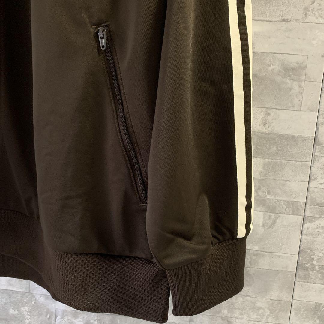新品 アディダス トラックジャケット ブラウン ベージュ 3XL ソリュン