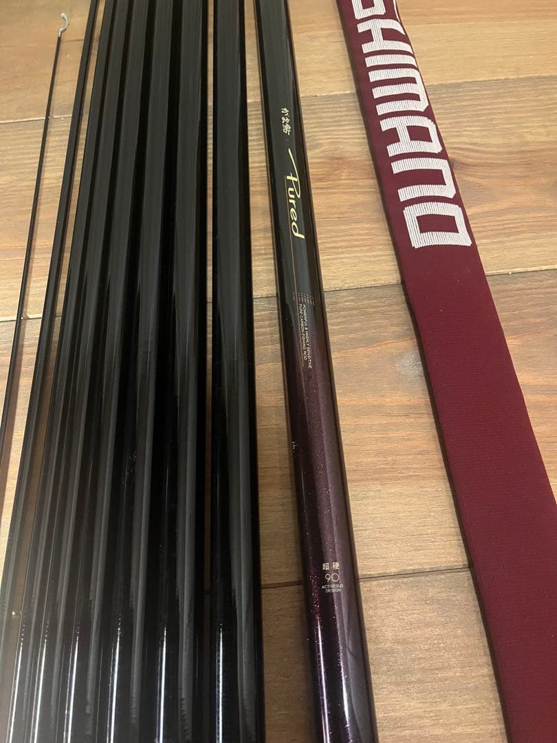 ガマカツ　P ured 超硬　90 鮎竿 シマノロッドケース