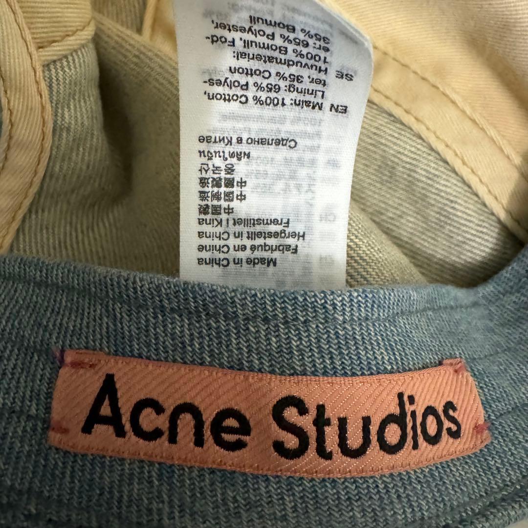 Acne Studios デニムロゴキャップ【売り切りたいです】