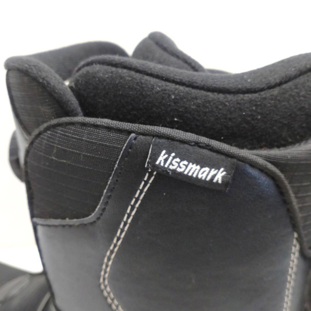 kissmark スノーブーツ KM ジェネラス 26cm ブラック ダイヤル式