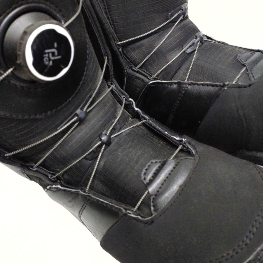 kissmark スノーブーツ KM ジェネラス 26cm ブラック ダイヤル式