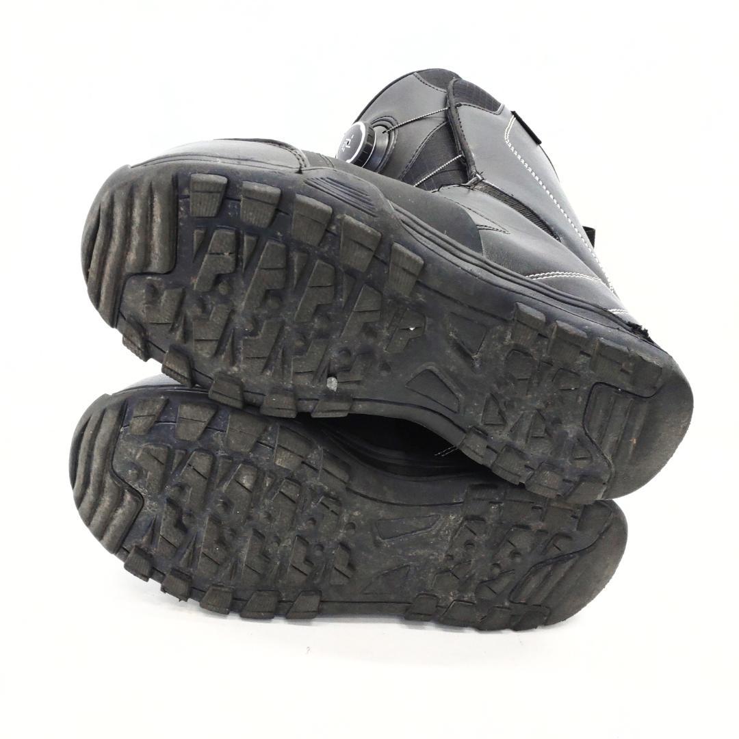 kissmark スノーブーツ KM ジェネラス 26cm ブラック ダイヤル式