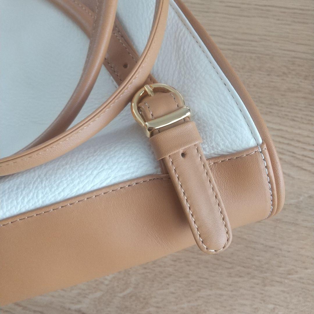 【キタムラ】Kitamura リュック2way 巾着 レザー ポーチ付き