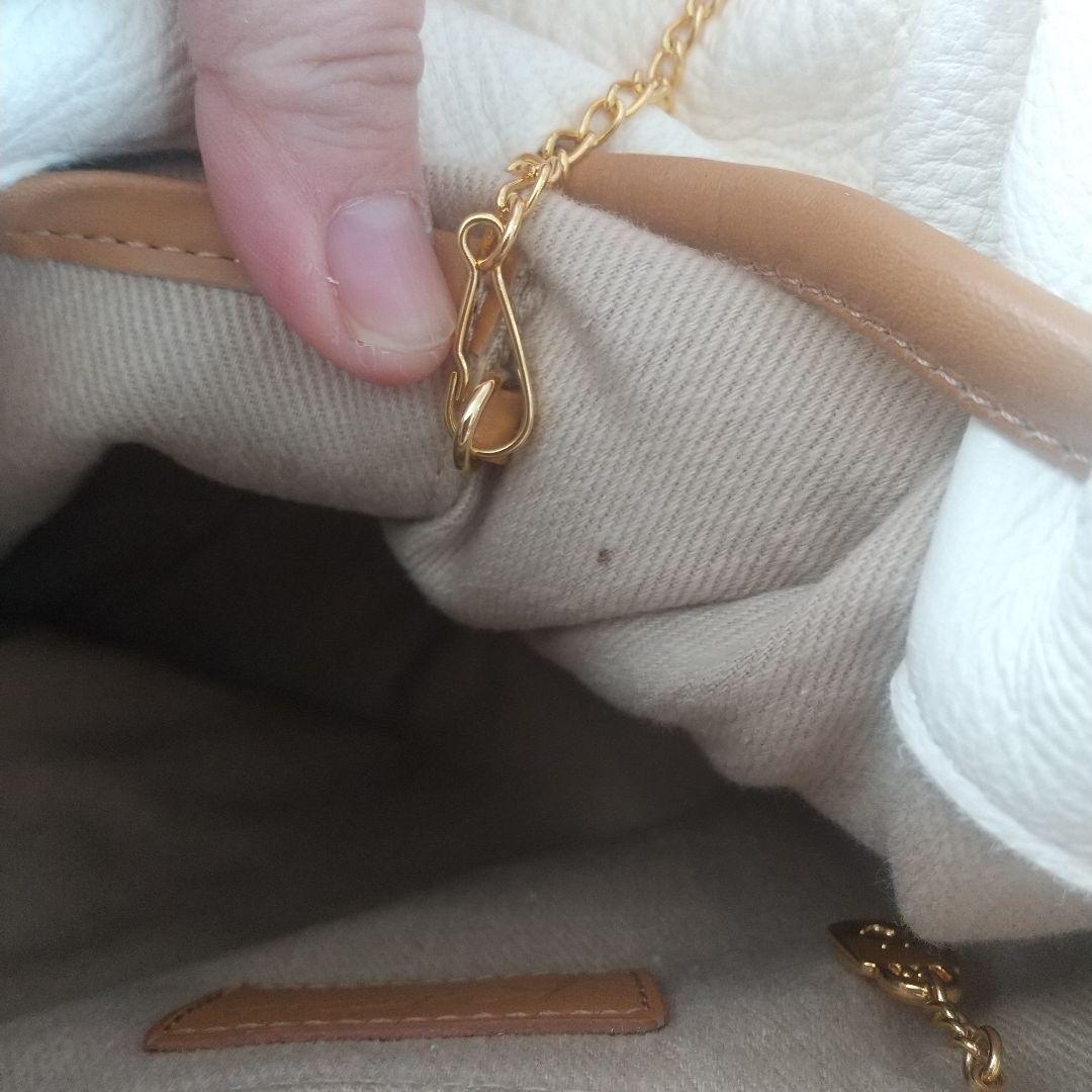 【キタムラ】Kitamura リュック2way 巾着 レザー ポーチ付き