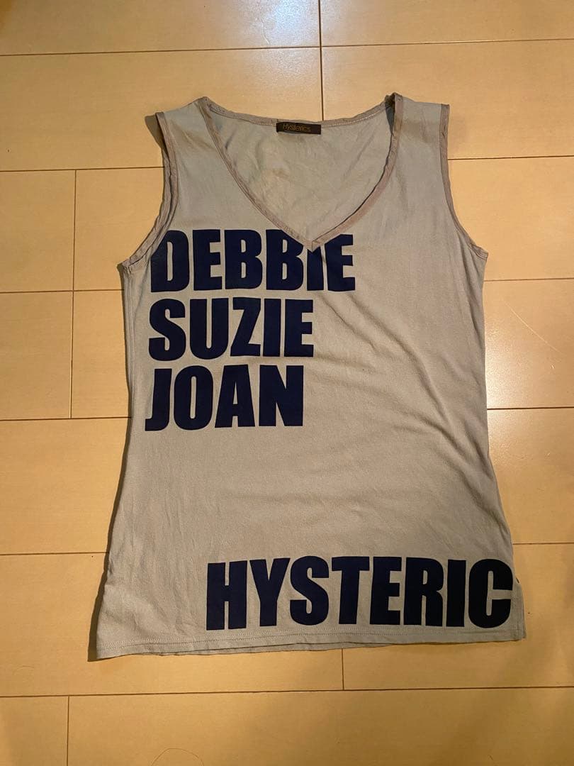 初期 ヒステリックグラマー '90 ロゴ タンクトップ Y2K HYS - メルカリ