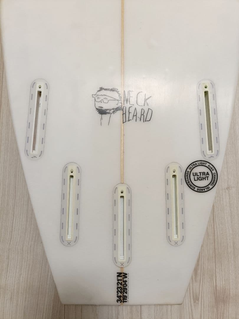 アルメリック初心者用小波用ネックベアードショートボードサーフボード