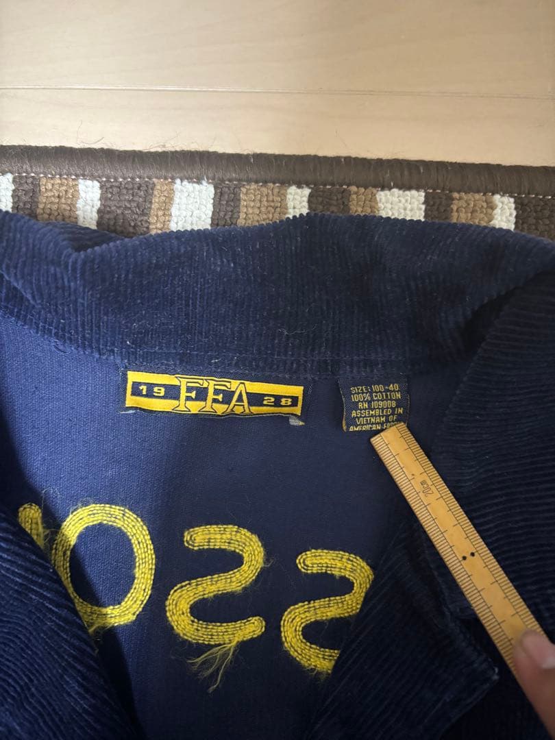 90s FFAジャケット　濃紺