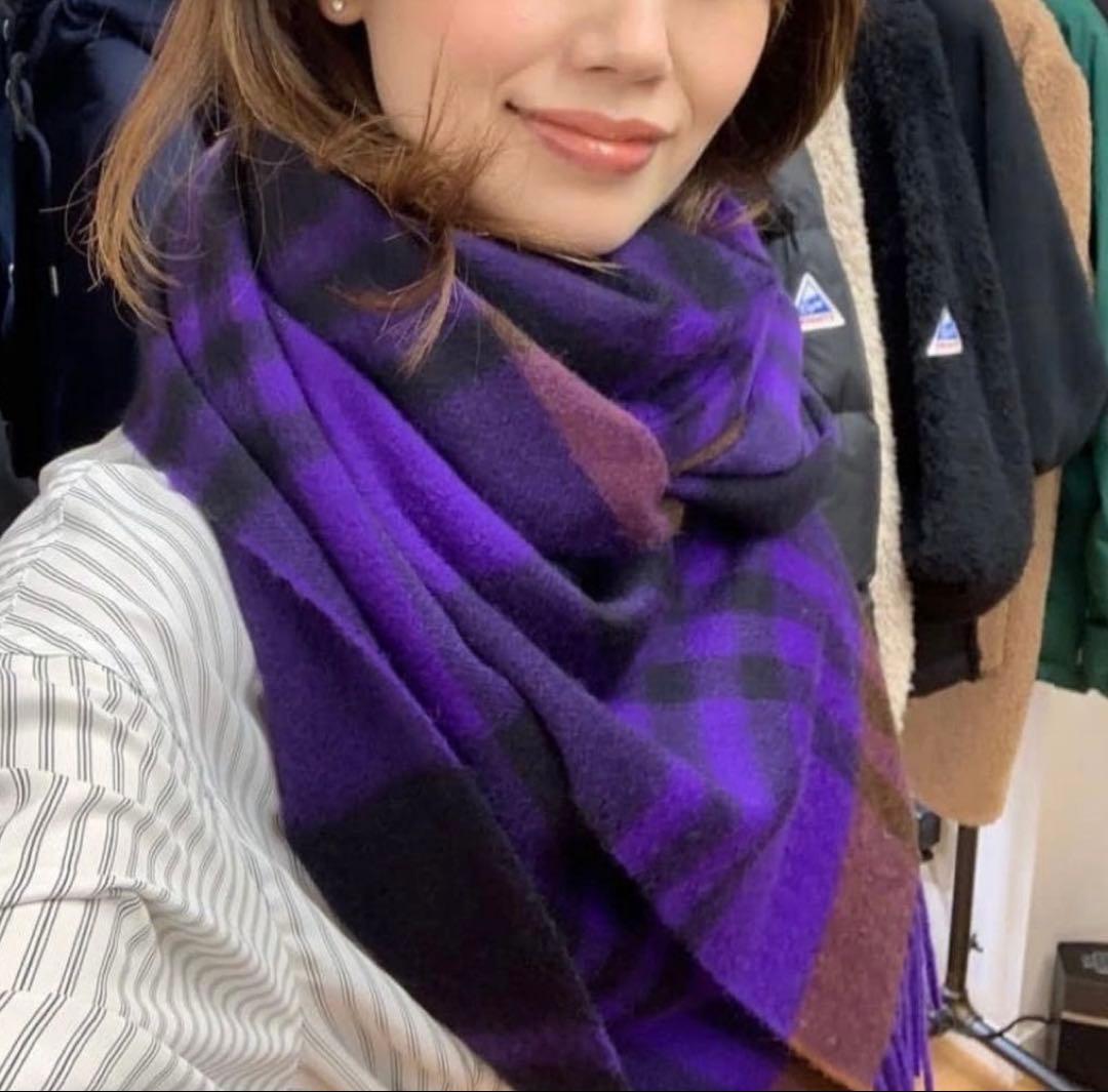 【国内正規品】joshua ellis ジョシュアエリス　カシミア　大判ストール